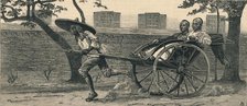 'A "Jinriksha", or Chinese hand-carriage', c1883. Creator: Unknown.