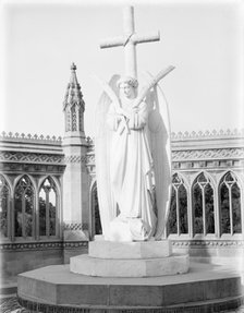Angel of the Memorial Well, Cawnpore, India, 1902. Creator: Kirk & Sons of Cowes.