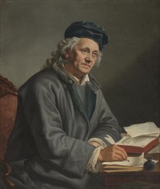 Portrait of the Composer Johann Philipp Kirnberger (1721-1783) , 1780. Creator: Anonymous.