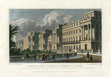 Cumberland Terrace, Regent's Park, London, 1827. Artist: J Tingle