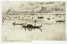 Laguna Veneta, 1880. Creator: Otto Henry Bacher.