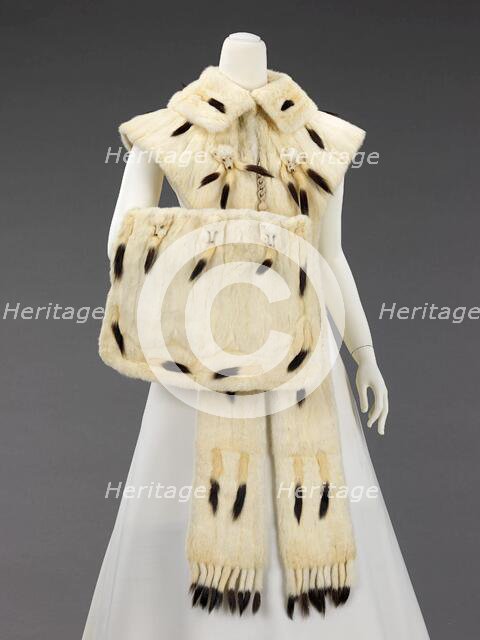 Accessory set, American, 1890-99. Creator: C. G. Gunther's Sons.