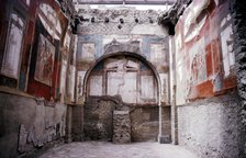 The Shrine of the Augustales (dedicated to deified emperors including Augustus), Herculaneum, Italy. Artist: Unknown