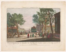 View of the Kneuterdijk in The Hague, 1755-1779. Creator: Benedikt Winkler.