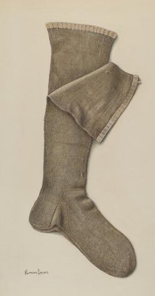 Stockings, c. 1938. Creator: H. Langden Brown.