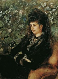 Mathilde Stern, née Porges, 1889. Creator: Anton Romako.