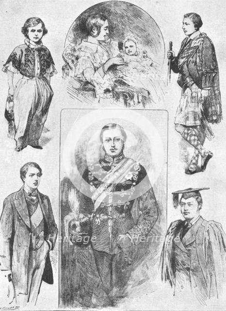 'The Prince of Wales in his Early Days', (1901). Creator: Unknown.