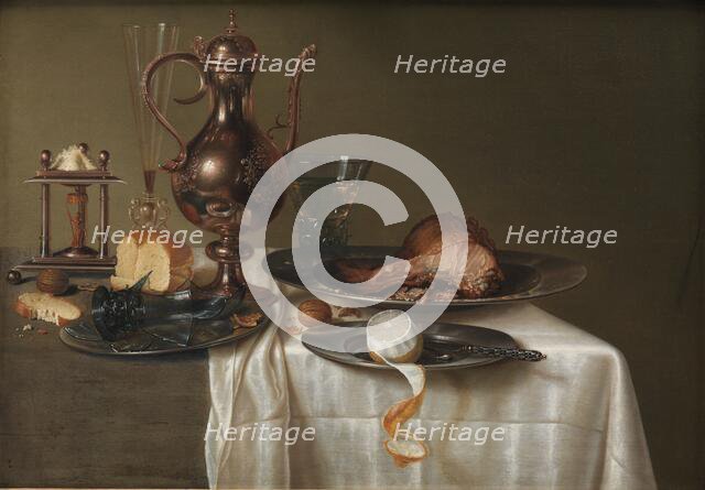 Still Life. Breakfast Piece, 1642. Creator: Maerten Boelema de Stomme.