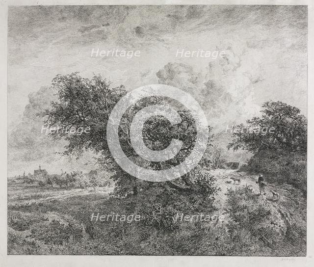 The Thicket, 1855. Creator: Charles François Daubigny (French, 1817-1878).