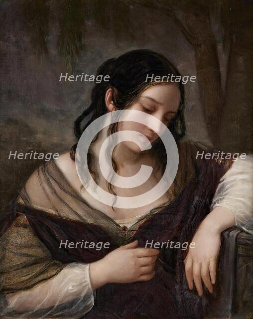 Sadness, 1841. Creator: Natale Schiavoni.