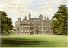 Willesley Hall, Derbyshire, home of the Earl of Loudoun, c1880. Artist: Unknown