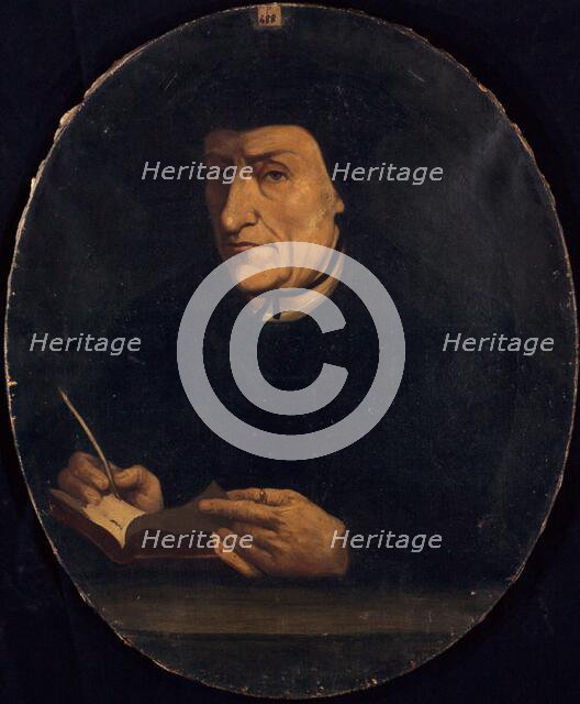 Portrait of Guillaume Budé (1467-1540), humanist, August 22, 1869. Creator: Jean Amable Amedee Pastelot.