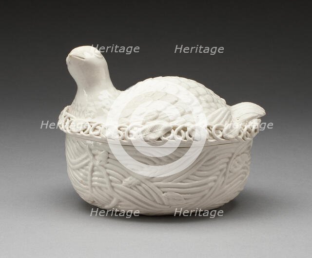 Tureen, Worcester, c. 1760. Creator: Royal Worcester.