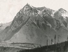 The Rockies: Chancellor Peak, Leanchoil, Canada, 1895.  Creator: William Notman & Son.