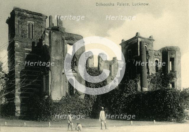 'Dilkoosha Palace, Lucknow'. Creator: Unknown.