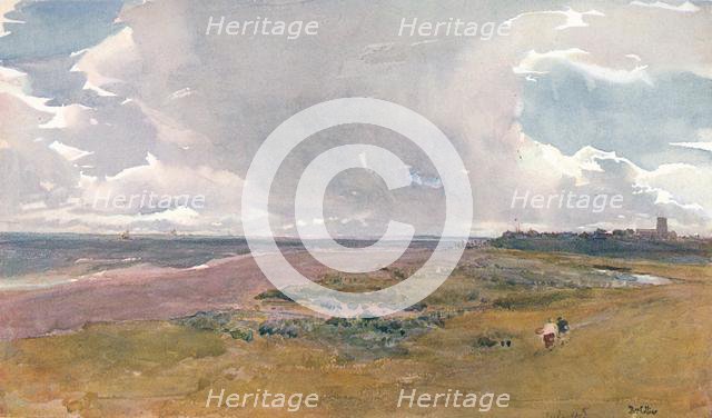 'Southwold from the Beach', c1860-1890, (1906). Creator: Thomas Collier.