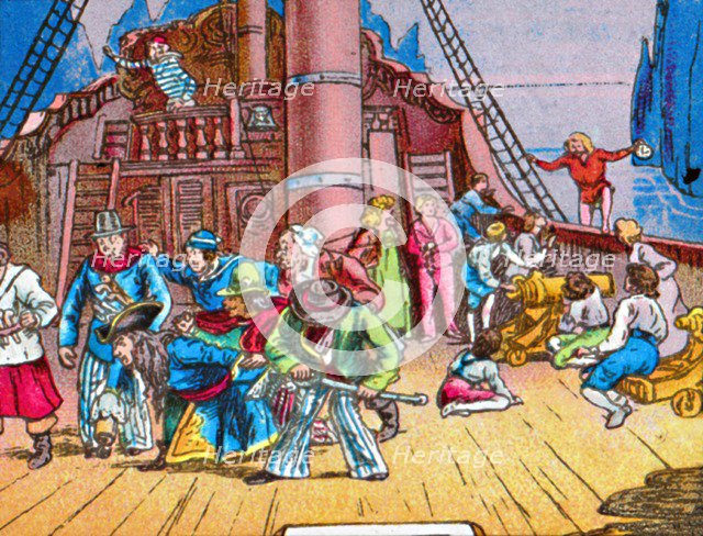 'Peter to the rescue', c1905. Artist: Unknown.