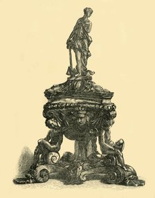 Bronze inkstand, mid-late 16th century, (1881). Creator: W. W. McCarty.