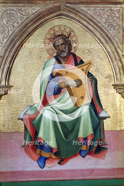 'David', c1410. Artist: Lorenzo Monaco