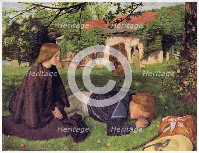 Home from Sea, 1856-1863. Creator: Arthur Hughes.