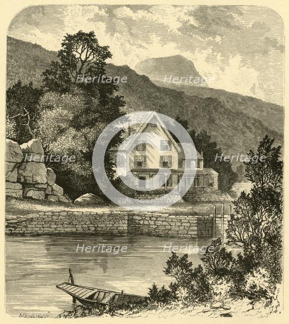 'Terrace House and Thorn Mountain', 1874.  Creator: F.J. Engling.