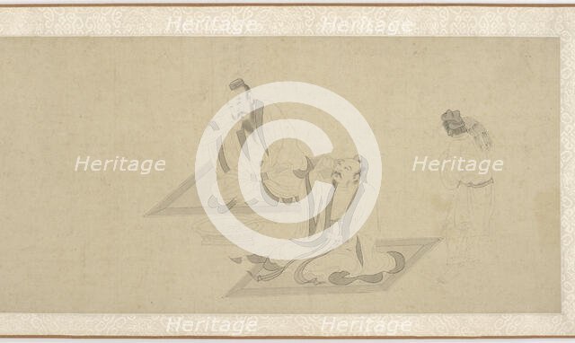 Scenes from the Life of Tao Yuanming (part 1), Ming dynasty, 1368-1644. Creator: Unknown.