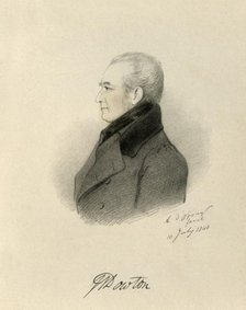'W Dowton', 1840.  Creator: Richard James Lane.