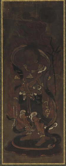 One of the twelve deva: Kwa-ten (Agni), late 15th-early 16th century. Creator: Unknown.