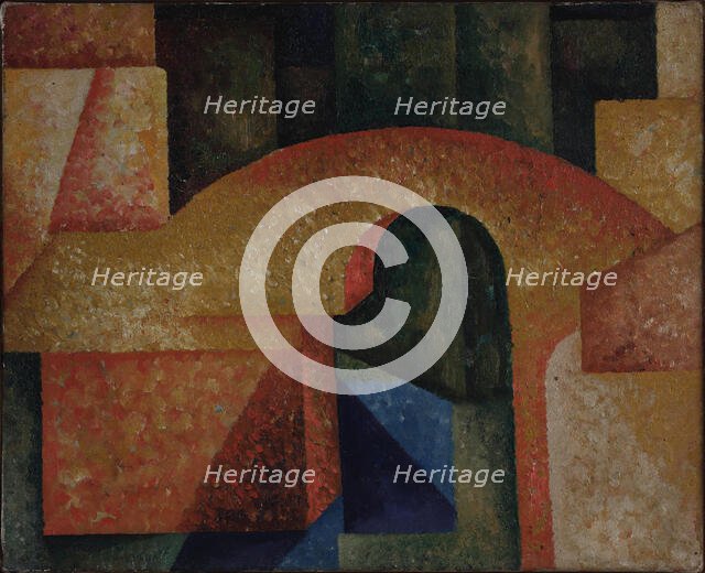 Untitled (Bridge) , 1914. Creator: Souza-Cardoso, Amadeo de (1887-1918).