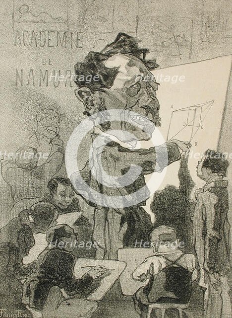 Ferdinand Marinus, 1857. Creator: Félicien Rops.