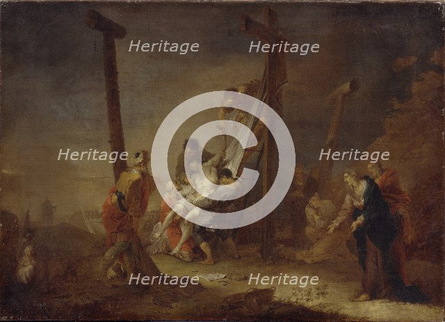 The Descent from the Cross. Artist: Zick, Johann Rosso Januarius (1730-1797)