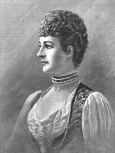 ''H.R.H. The Princess of Wales, a pastel after Henry Van der Weyde', 1888. Creator: Charles Roberts.