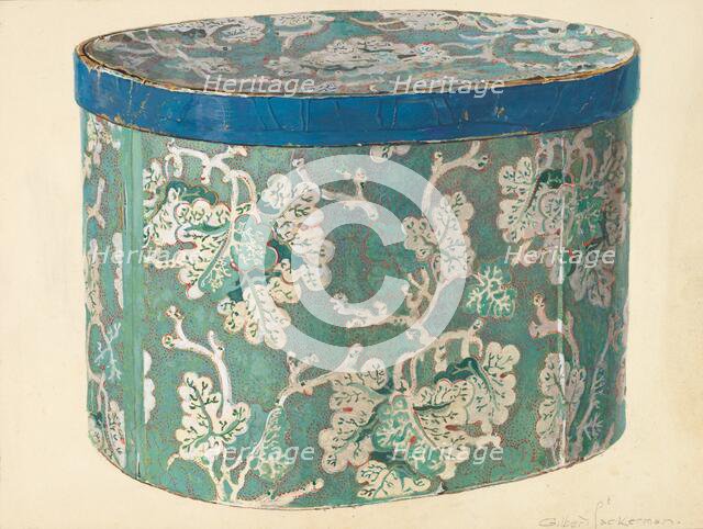 Bandbox, 1935/1942. Creator: Gilbert Sackerman.