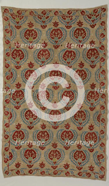 Cover, Turkey, 17th century, Ottoman Dynasty (1299-1923). Creator: Unknown.