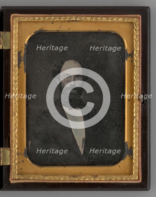 Untitled (Portrait of a Man), 1861. Creator: Unknown.