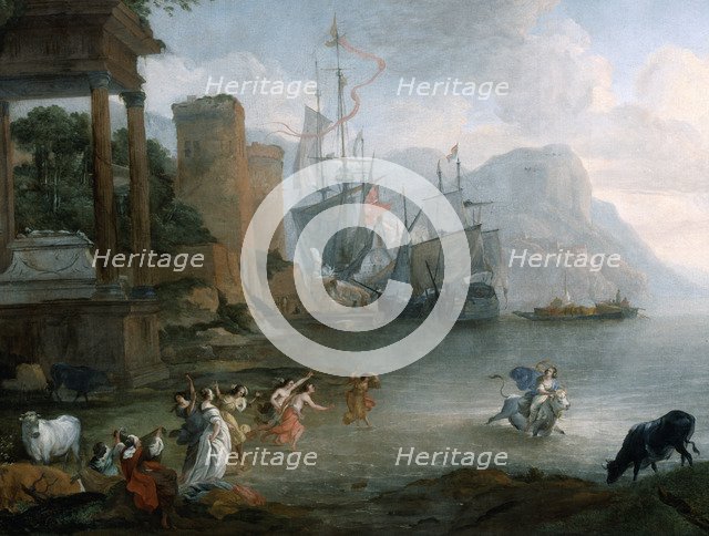 'The Abduction of Europa', 17th century.  Artist: Hendrick van Minderhout