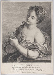 Spring (Le Printemps), 1742-62.. Creator: Simon François Ravenet.