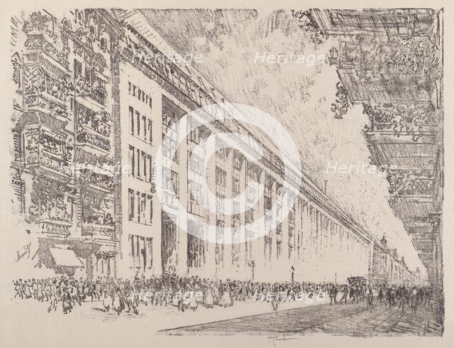 Mid-day, General Electric Works, Berlin, 1921. Creator: Joseph Pennell.