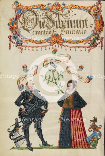 The Twenty-Seventh Generation, Christoph Derrer, about 1626-1711. Creator: Unknown.