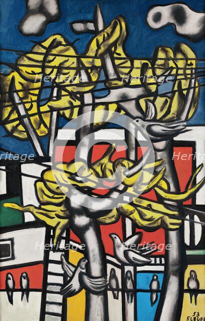 Birds in the trees, 1953. Creator: Léger, Fernand (1881-1955).