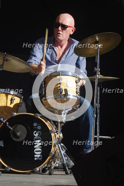 Russell Field, Battle Jazz Weekend, Battle, East Sussex, 24 July 2022. Creator: Brian O'Connor.