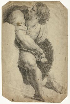 Guard Drawing His Sword, n.d. Creator: After Raffaello Sanzio, called Raphael  Italian, 1483-1527.