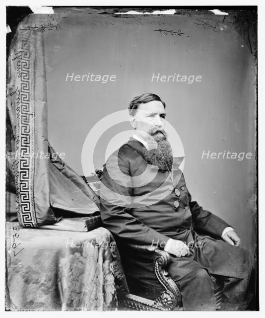 Thomas Swann, Governor of Maryland, between 1865 and 1880. Creator: Unknown.