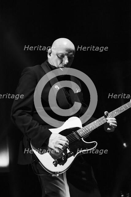 Baz Warne, The Stranglers live at the Royal Albert Hall, Mar 2024. Creator: Annapaola Marchesani.