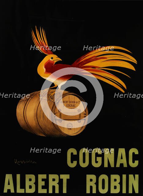 Cognac Albert Robin , 1906. Creator: Cappiello, Leonetto (1875-1942).