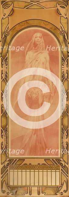 Invocation, 1897. Artist: Mucha, Alfons Marie (1860-1939)