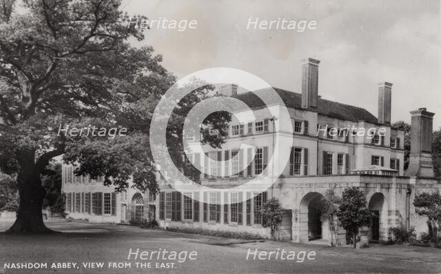 Nashdom Abbey, view from the east, c1950. Creator: Unknown.