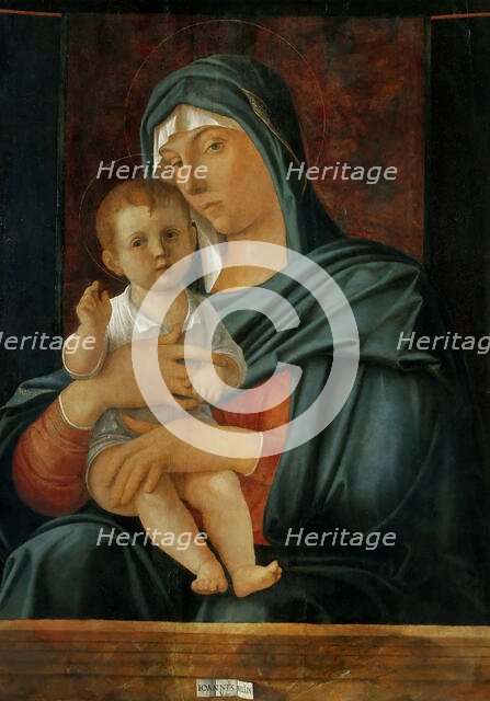 The Virgin and Child, ca 1470-1475. Creator: Bellini, Giovanni (1430-1516).