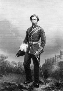 Edward VII (then Prince of Wales) as colonel, c1860. Artist: Unknown