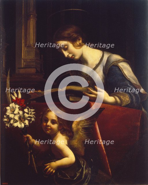 Saint Catherine, 1670. Artist: Dolci, Carlo (1616-1686)
